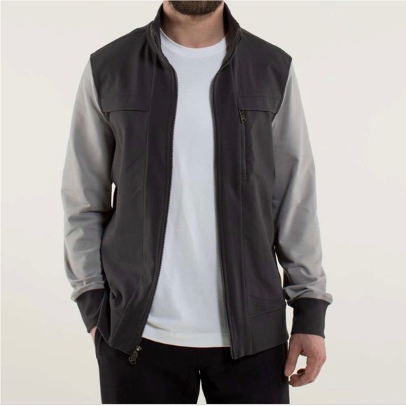 lululemon athletica Other - Lululemon Post Gravity Full Zip Jacket Men’s Size Medium Gray